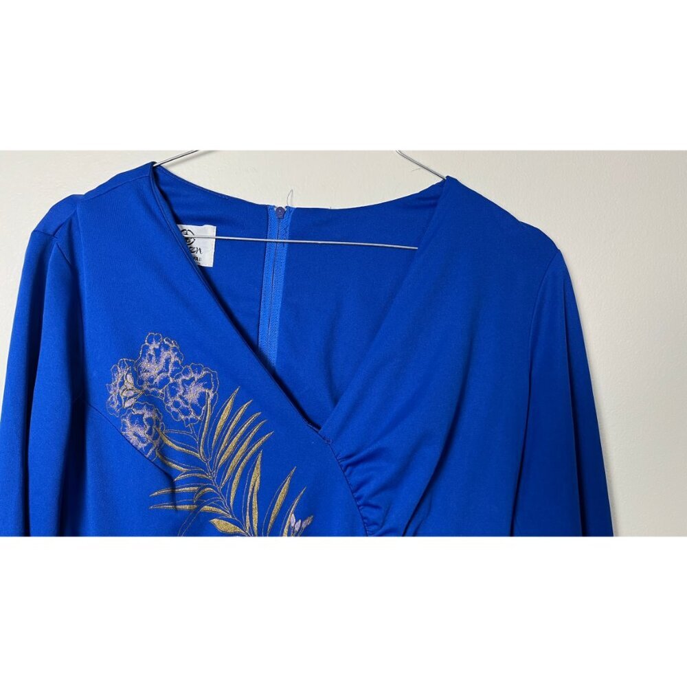 ALFRED SHAHEEN HAWAII FLORAL DRESS 6 - Picture 2 of 10